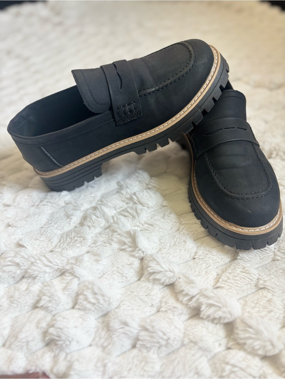 Women's Black Loafers